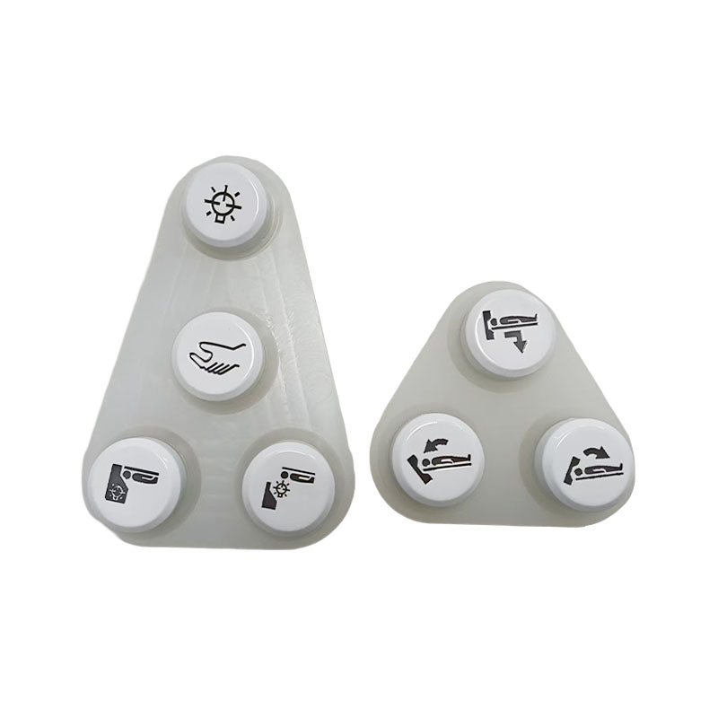 How does the inspection process for buttons on a CT imaging machine cover the core functional modules?